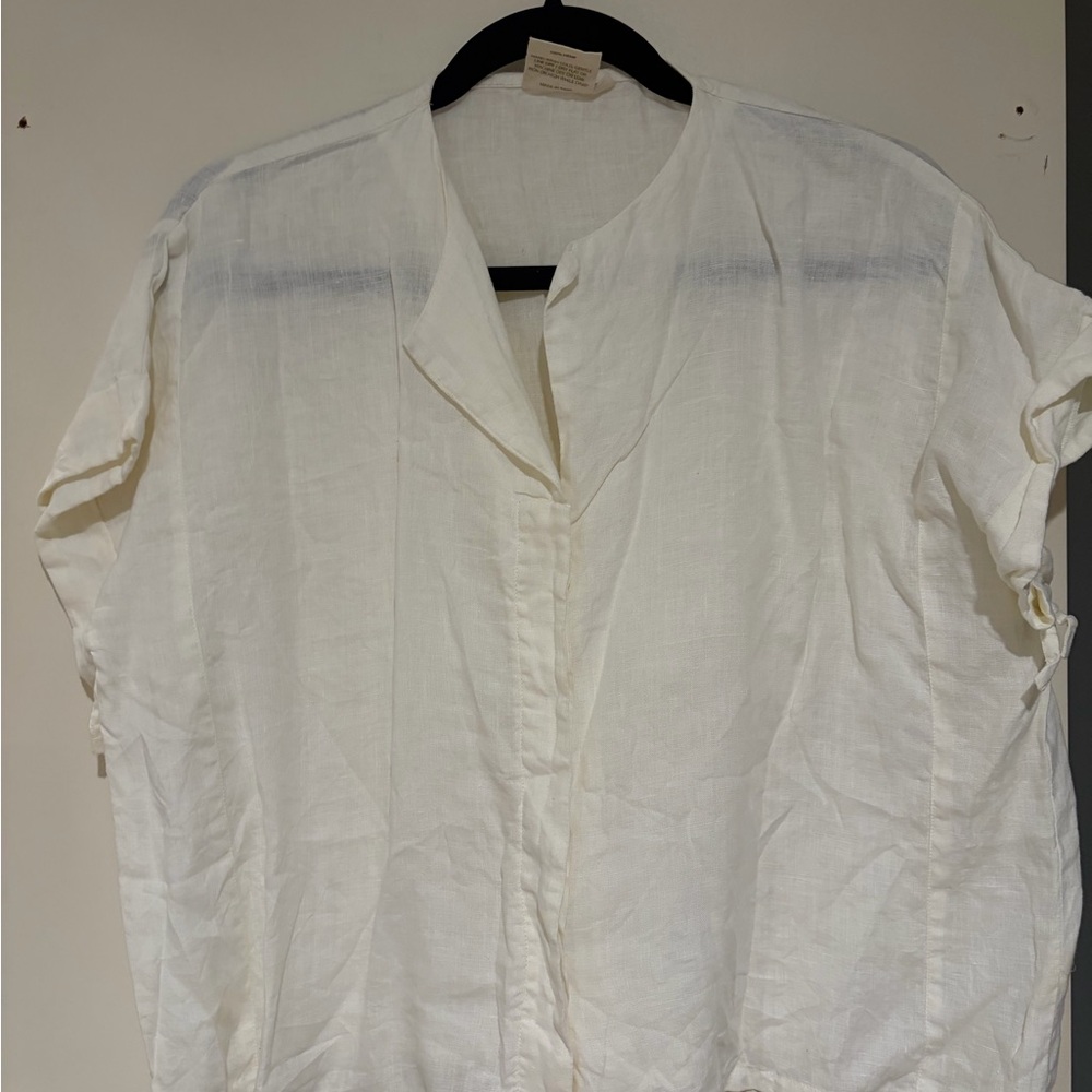 Elegant White Women's Blouse